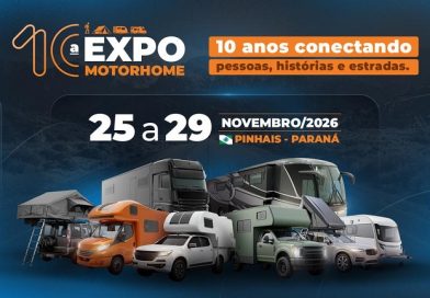 Expo Motorhome chega à 10ª edição consolidando-se como a maior feira de campismo e caravanismo da América Latina