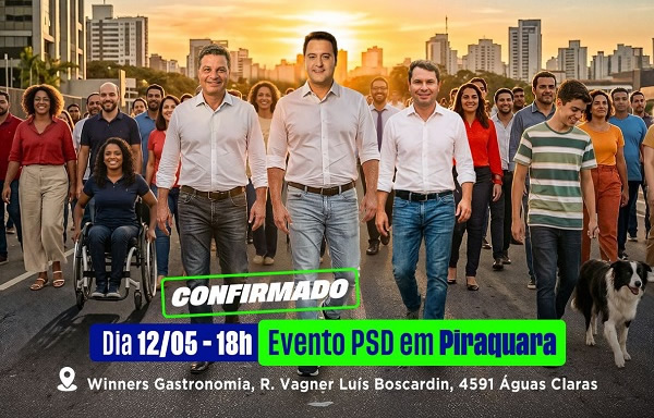 O PSD Paraná realiza um grande evento político em Piraquara