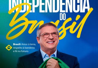 Newton Bonin presta homenagem ao 7 de Setembro e destaca importância da Independência do Brasil Newton Bonin presta homenagem ao 7 de Setembro e destaca importância da Independência do Brasil