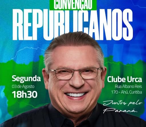 CONVITE do Partido Republicanos – Convenção Partidária
